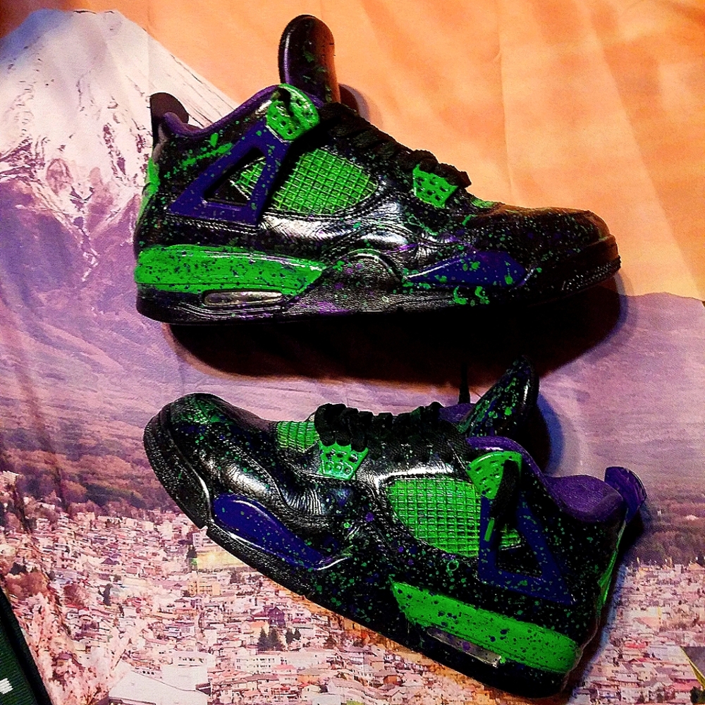 Air Jordan 4 Retro Custom "Joker"